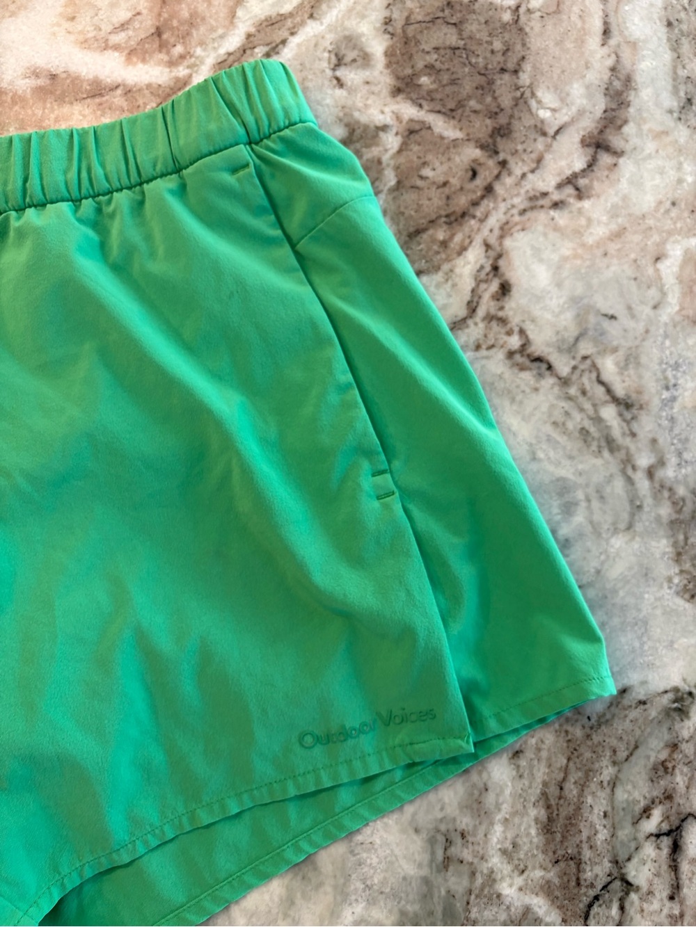 Outdoor Voices Green Running Lined Small Athletic Wear - Picture 5 of 7